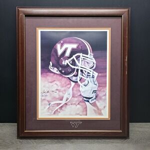 Virginia Tech Hokies Framed Art‎ Print by Tom Gallo Limited Edition 130/750